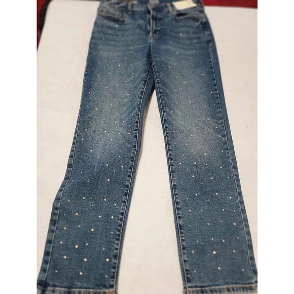 a.n.a Denim - A.N.A. Women’s Studded Blue Denim Jeans Size 6 NWT